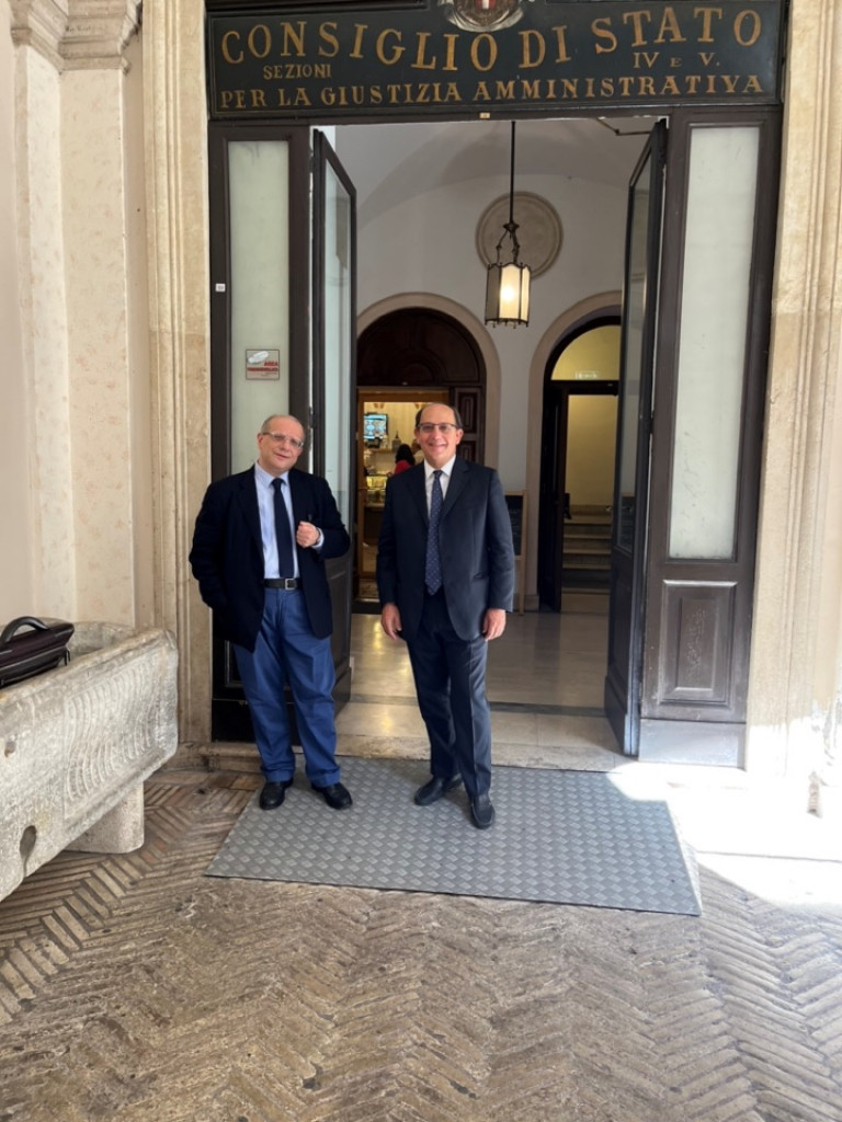 Roma - Palazzo Spada con prof. Manfredi 2022